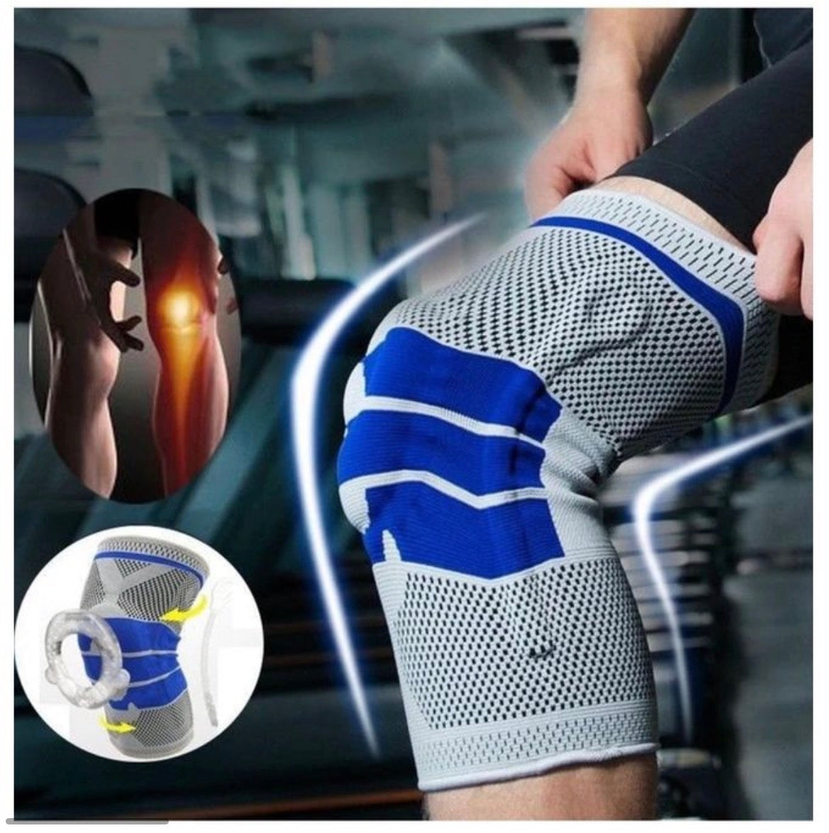 Genouillère de compression sportive CHENJ