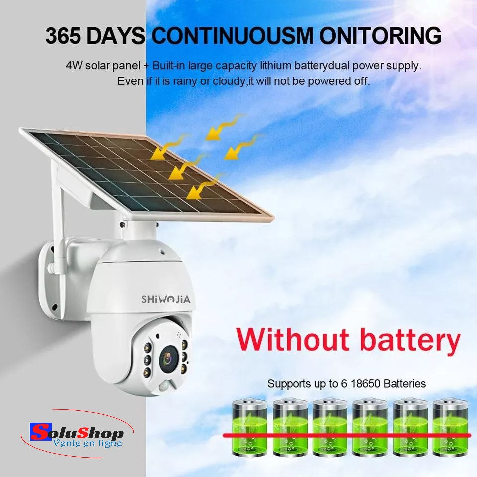 Autonomie 365 jours grâce au panneau solaire