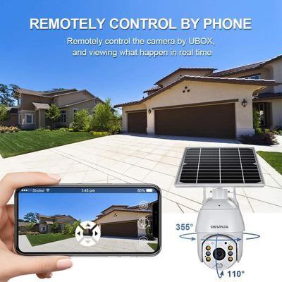 Contrôle à distance de la caméra solaire par téléphone