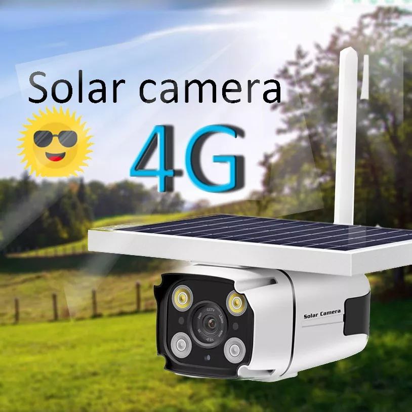 Caméra solaire 4G en extérieur