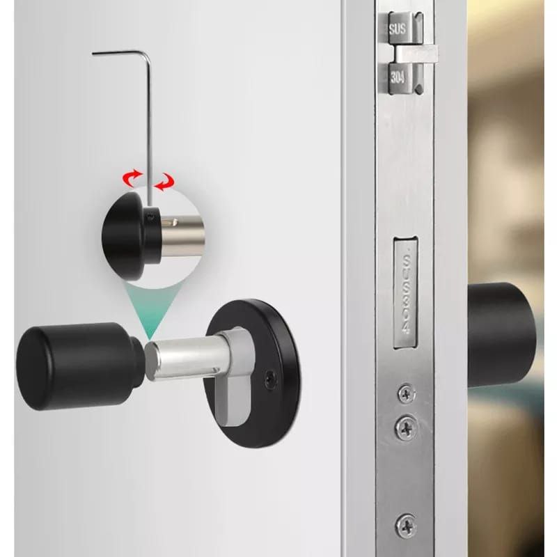 Installation de la serrure connectée avec une clé Allen