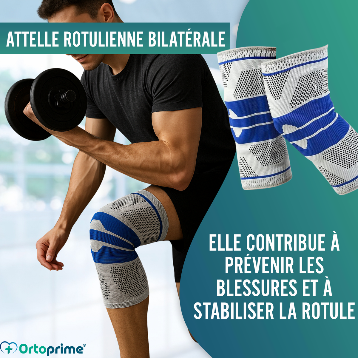 Genouillère de compression sportive CHENJ