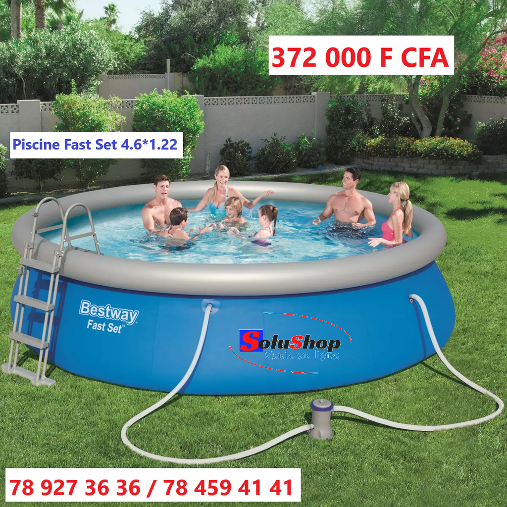 Pompe de filtration fournie avec la piscine Fast Set Bestway