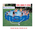 Piscine ronde Frame Intex 3,05m vue d'ensemble