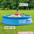 Piscine autoportante Easy Set Intex 2,4m vue d'ensemble