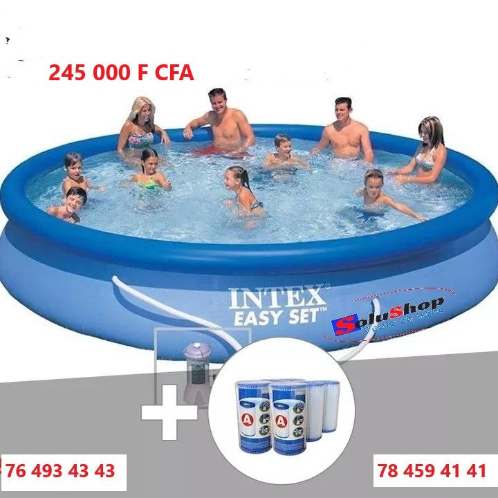 Pompe de filtration fournie avec la piscine Easy Set Intex
