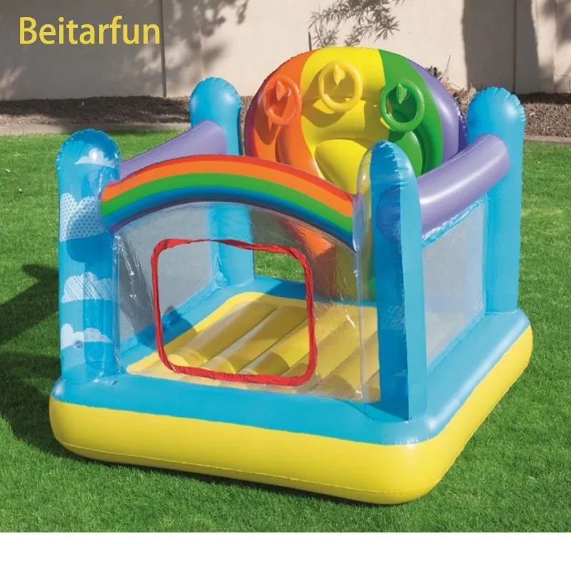Jeu gonflable arc-en-ciel Beitarfun vue d'ensemble