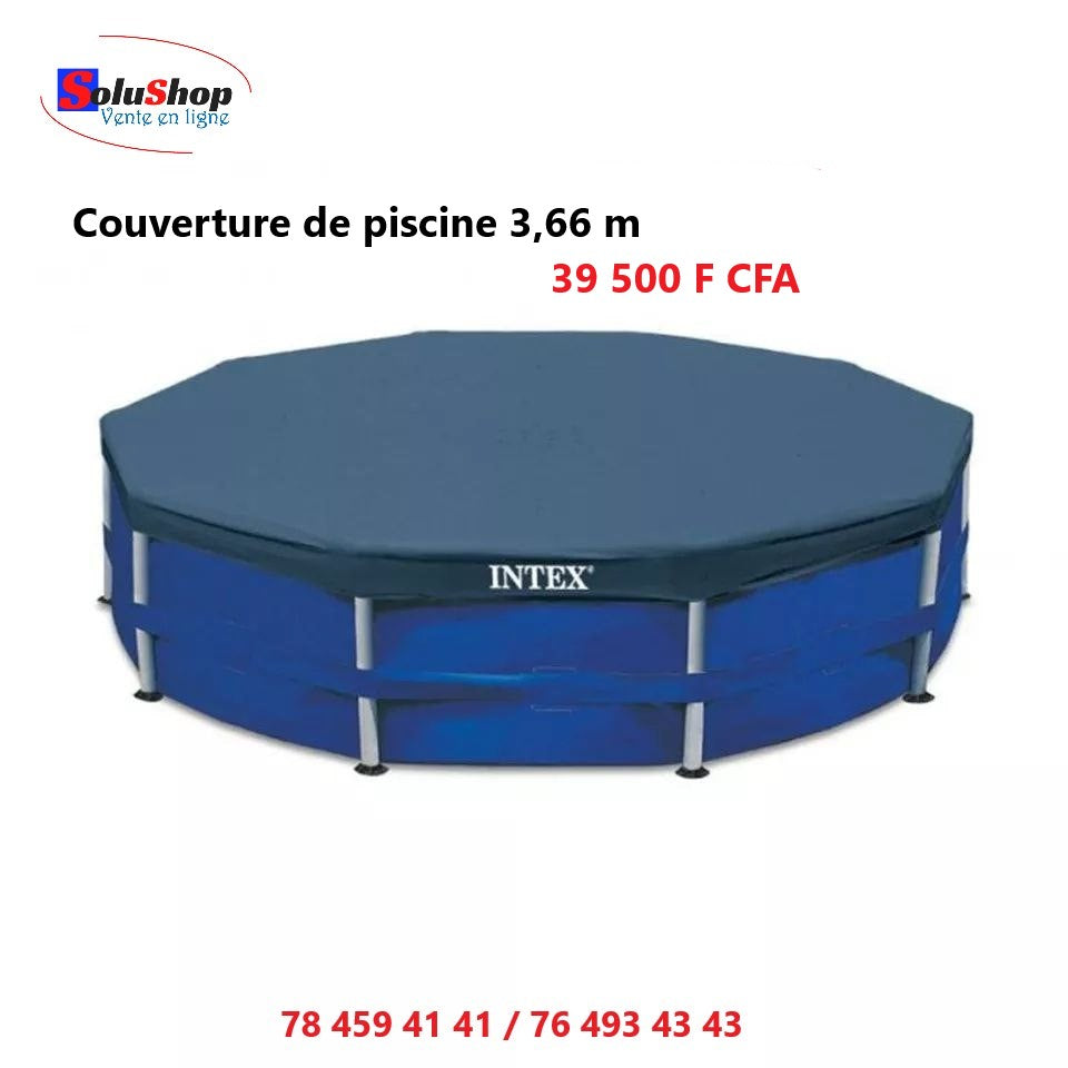 Détail de la bâche pour piscine Frame 3,66m