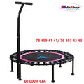 Mini trampoline avec barre d'appui