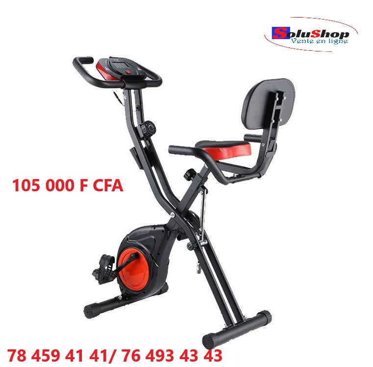 Vélo d'appartement pliable X-Bike, vue d'ensemble