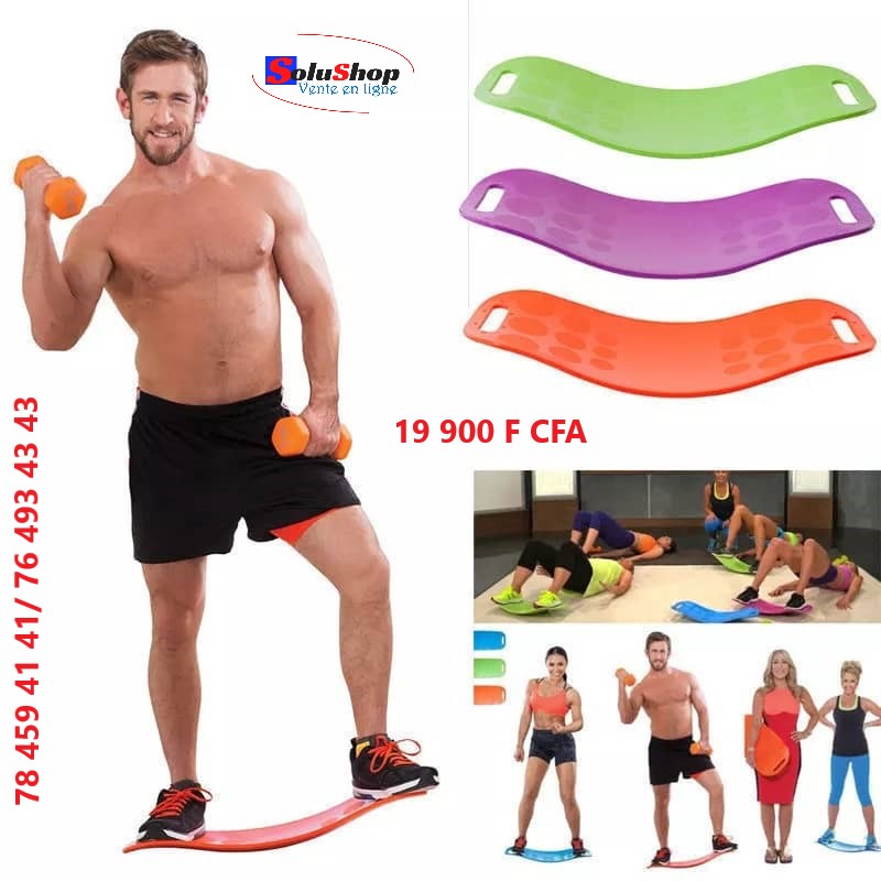 Planche d'équilibre Simply Fit Board, vue d'ensemble