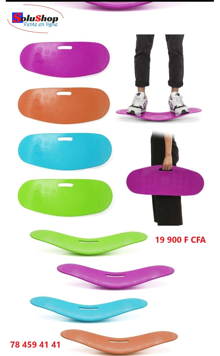 Planche d'équilibre Simply Fit Board, en utilisation
