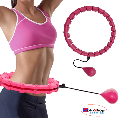 Cerceau de fitness lesté connecté avec écran compteur