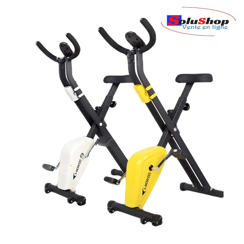 Vélo d'appartement pliable X-Bike, détail du compteur