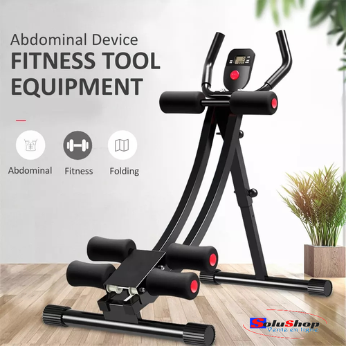 AB slide trainer avec compteur, détail de l'écran