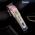 Tondeuse Kemei KM-1996 chromée argentée