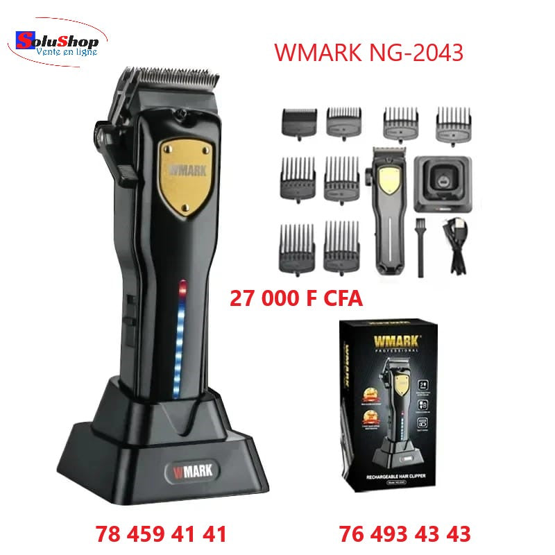 Tondeuse WMARK NG-2043, vue de profil