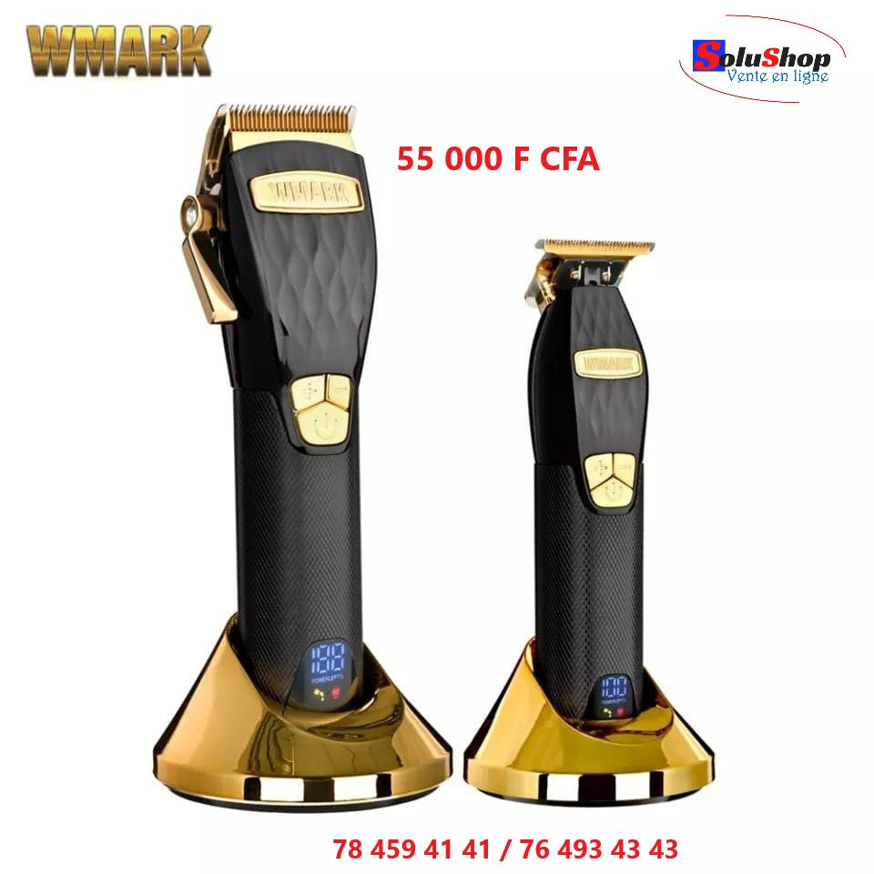 Duo tondeuses WMARK Taper et Trimmer diamant